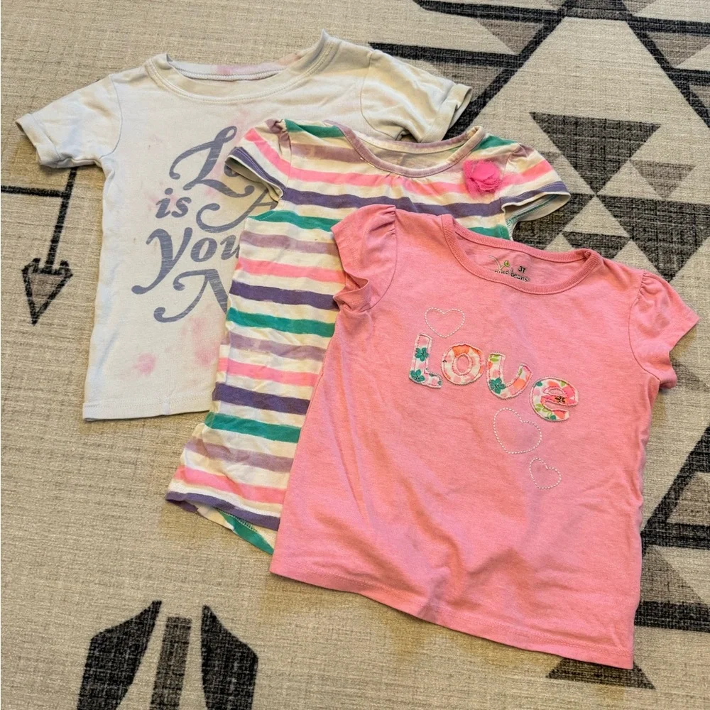 Love Shirt Bundle, 3T